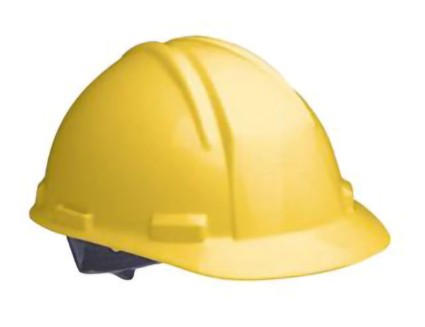 STANDARD HARD HAT w/RATCHET HEAD GEAR - Yellow - S4718